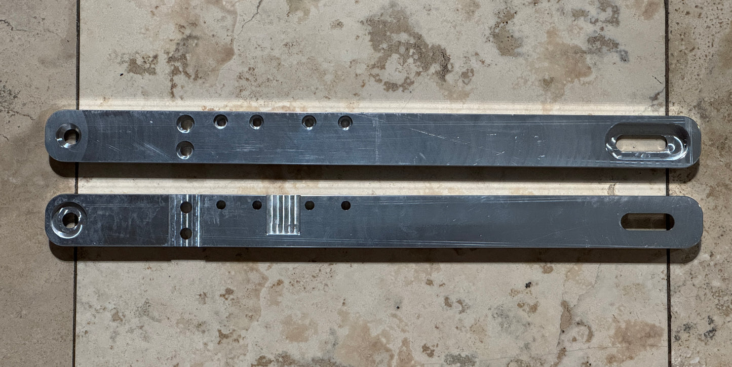 Razor 4" Extension Full Swingarm - CNC Billet Anodized Aluminum