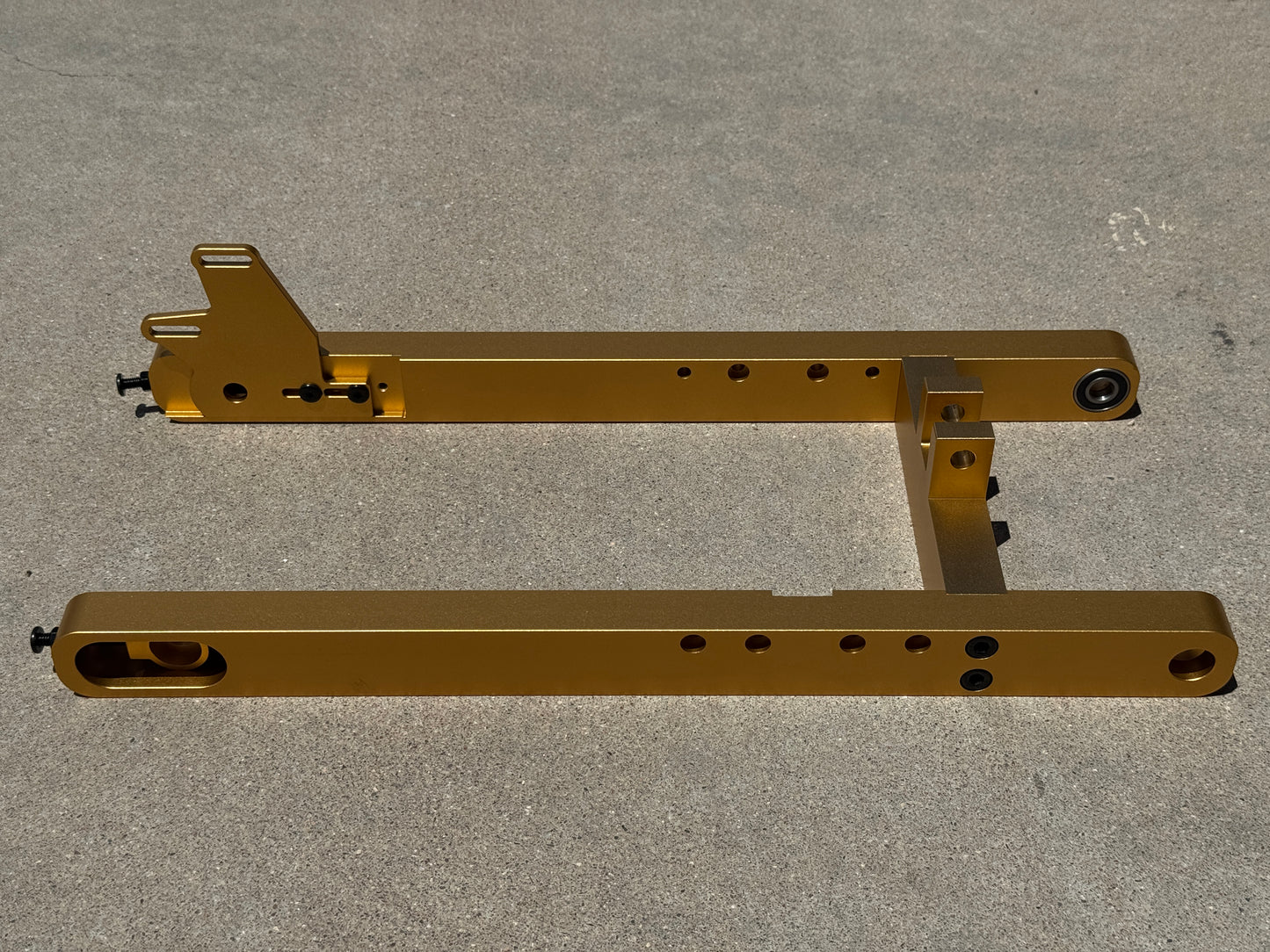 Razor 4" Extension Full Swingarm - CNC Billet Anodized Aluminum
