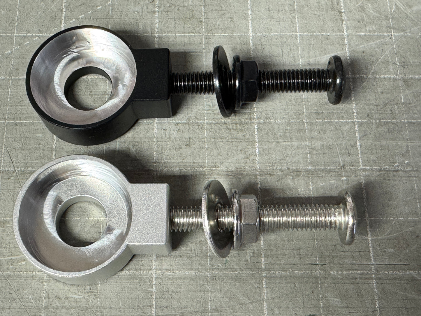 CNC Aluminum Axle Slider Set - Hardware Included