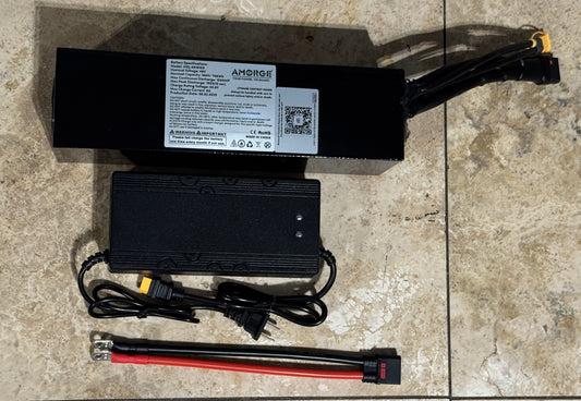 Amorge Battery 48v 16Ah 150A (10sec) High Power - Crazy Cart