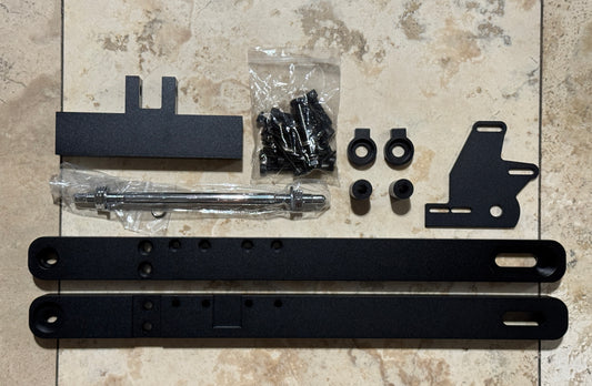 Razor 4" Extension Full Swingarm - CNC Billet Anodized Aluminum