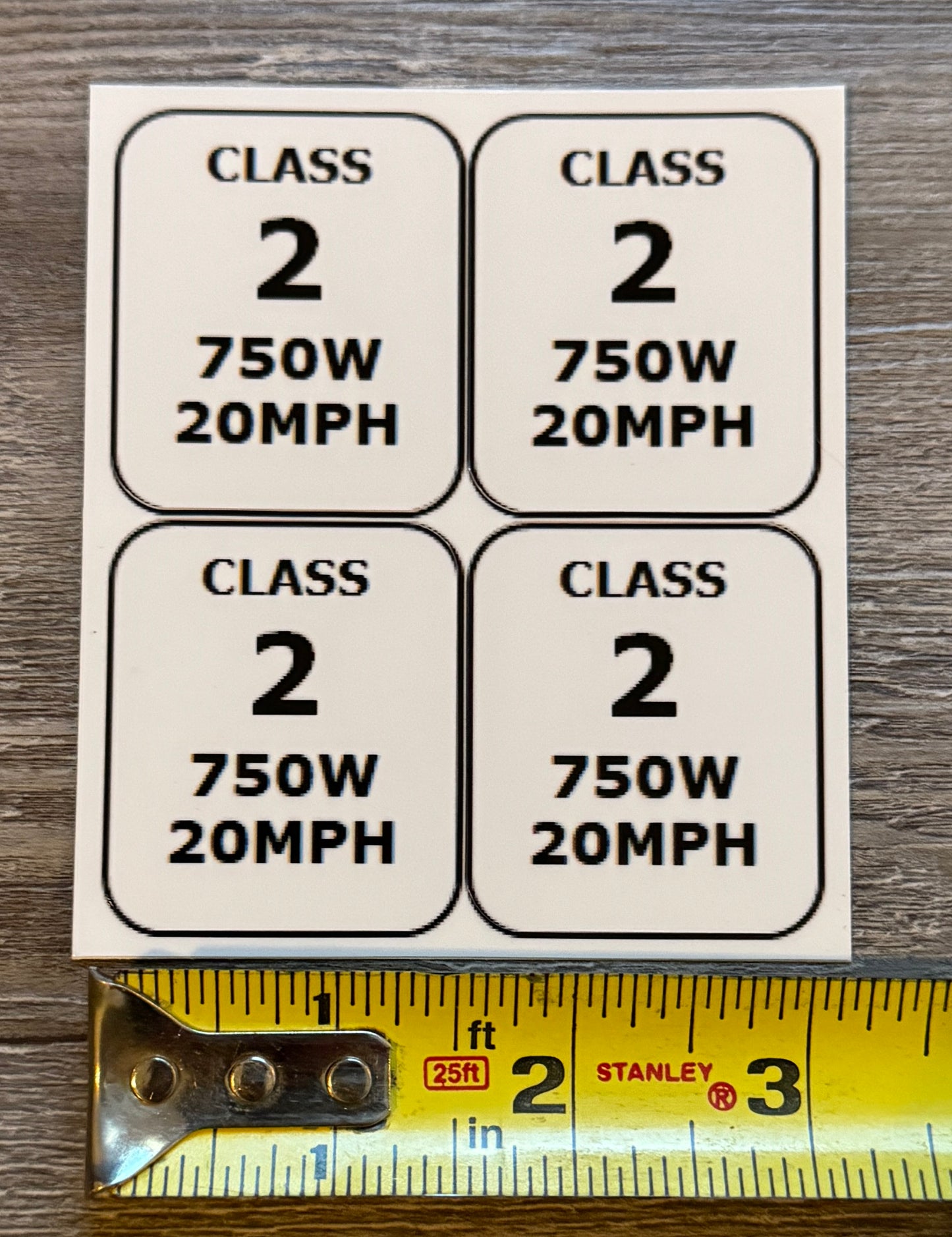 Compliance Stickers - Set of 2