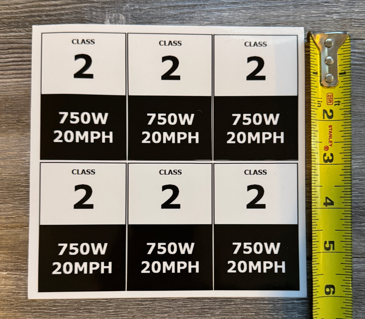 Compliance Stickers - Set of 2