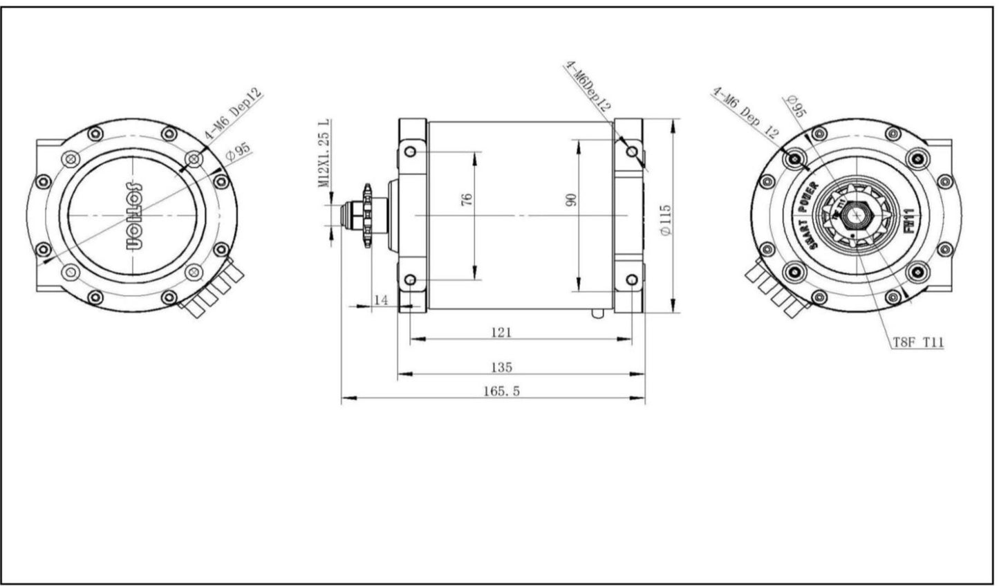 Sotion FW11 Motor