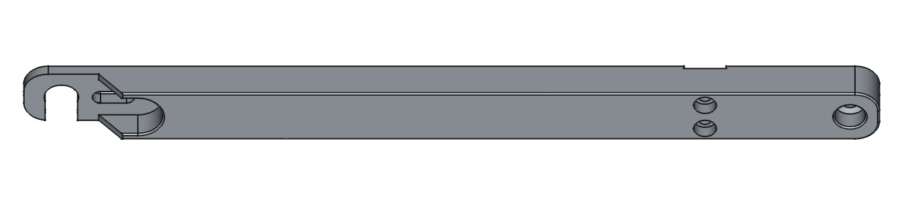 Razor 5" Extension Full Swingarm - CNC Billet Anodized Aluminum - Hub Motor